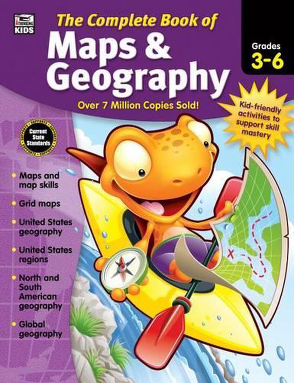 The Complete Book of Maps & Geography, Grades 3 6 (English) Paperback