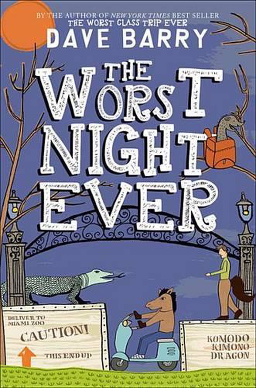 the-worst-night-ever-by-dave-barry-english-hardcover-book-free-shipping-9781484708507-ebay