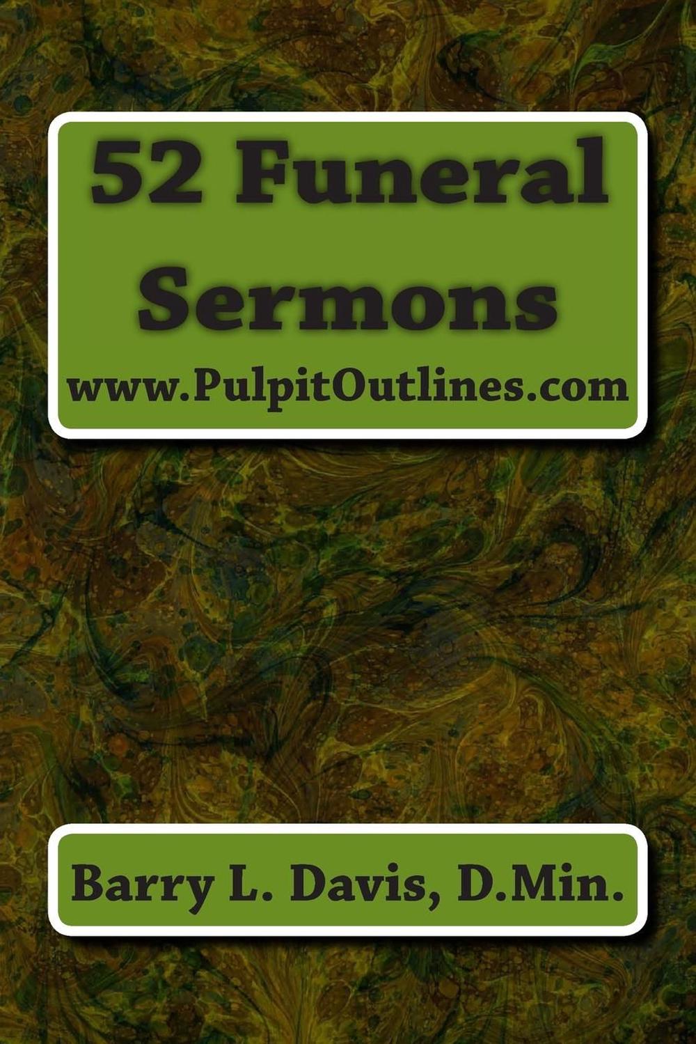 52 Funeral Sermons by Barry L. Davis (English) Paperback Book Free