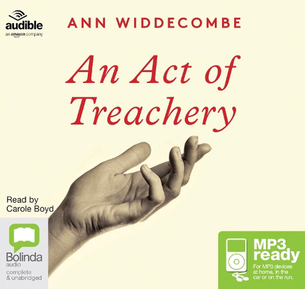 an-act-of-treachery-by-ann-widdecombe-english-free-shipping