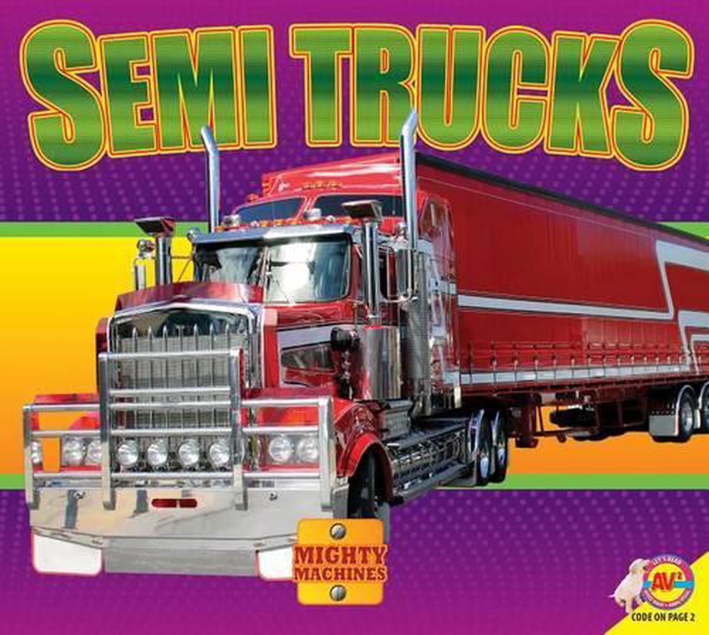 Semi Trucks by Aaron Carr (English) Hardcover Book Free Shipping