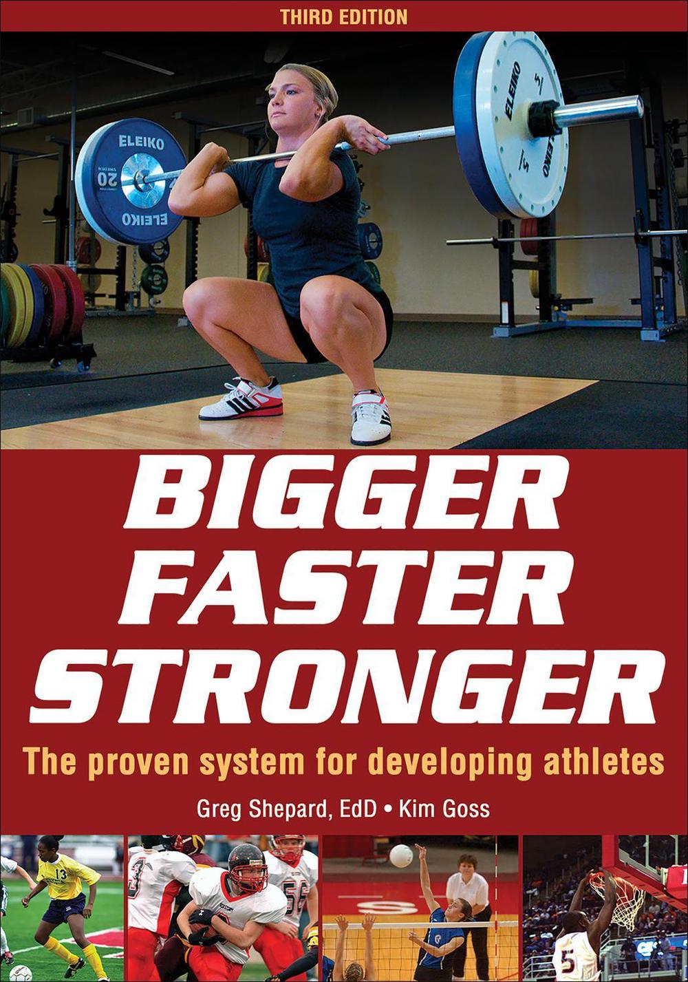 5 Day Bigger faster stronger workout book for Women