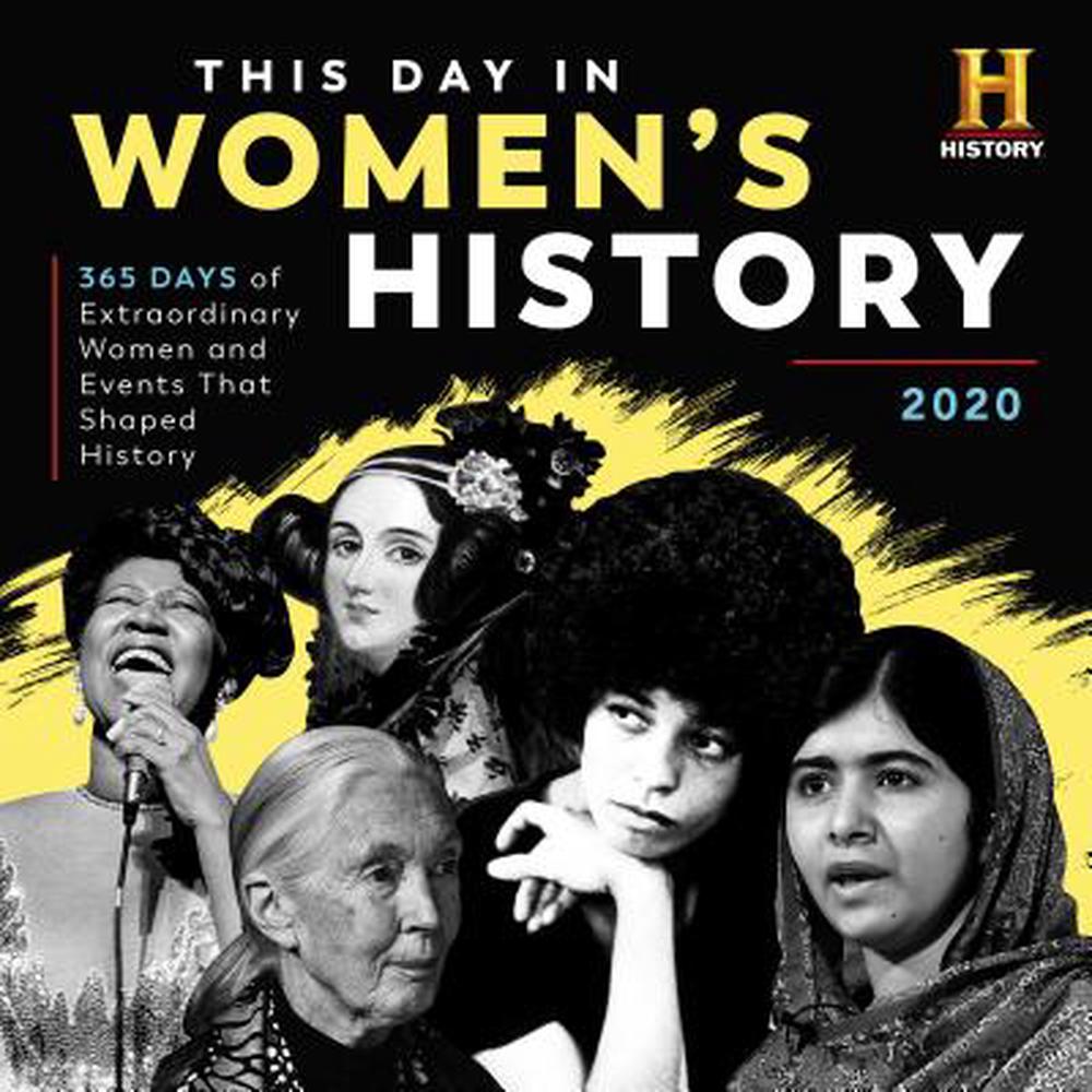 2020 History Channel This Day in Women #39 s History Wall Calendar: 365