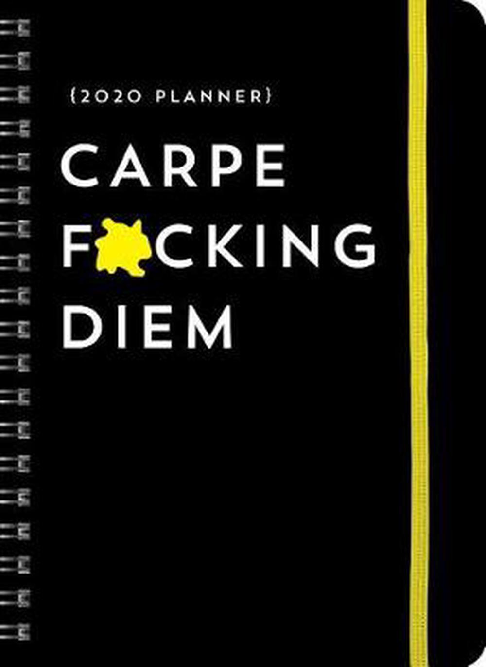 2020 Carpe F*cking Diem Planner by Sourcebooks Spiral Book Free