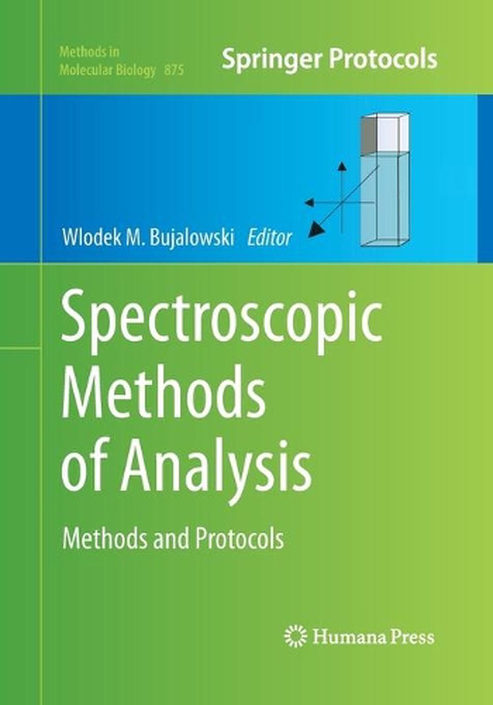 Spectroscopic Methods of Analysis Methods and Protocols (English