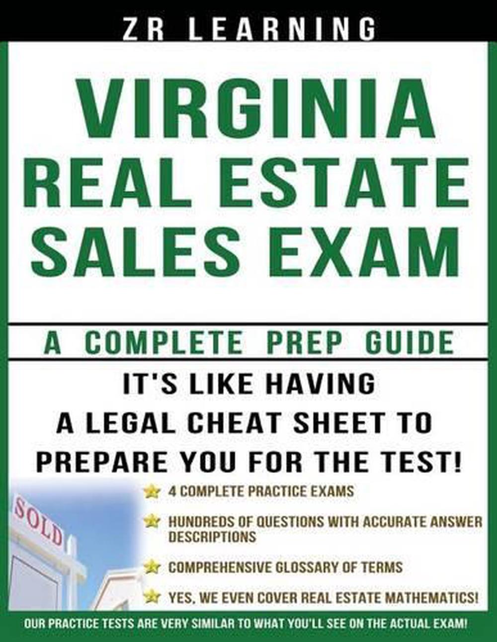 Virginia Real Estate Sales Exam Questions by Zr Learning LLC (English