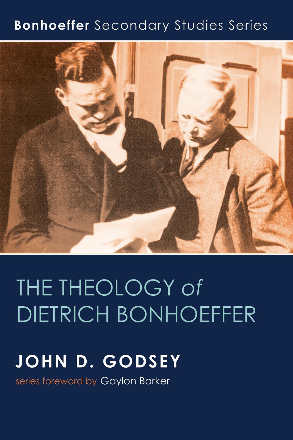 dietrich bonhoeffer dissertation