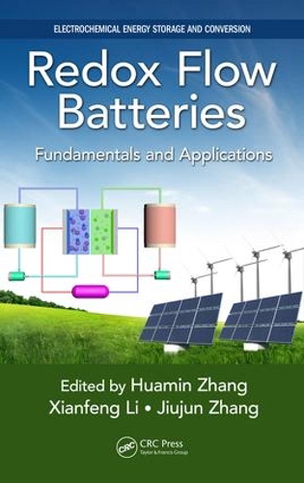 Redox Flow Batteries Fundamentals and Applications Hardcover Book Free