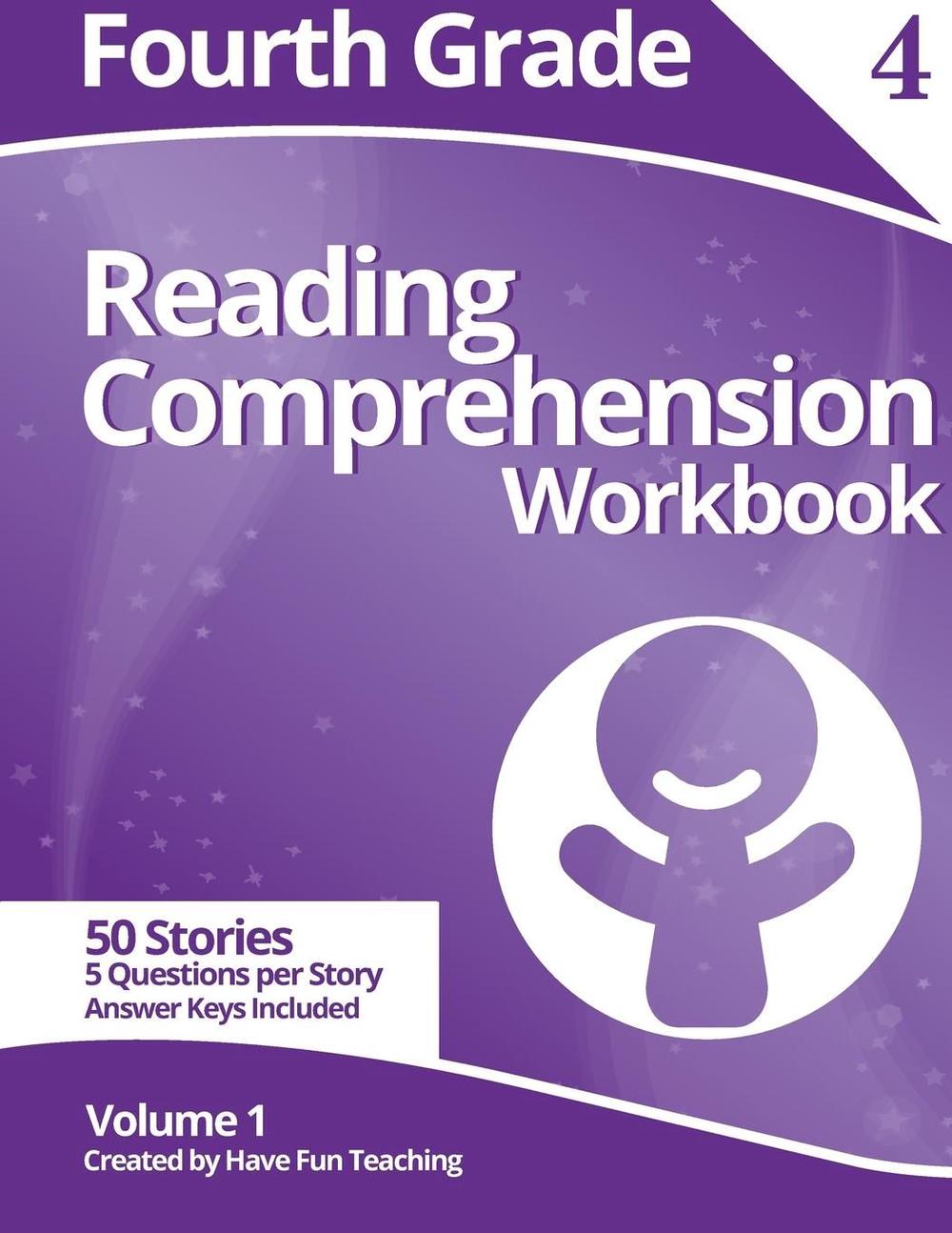 Fourth Grade Reading Comprehension Workbook: Volume 1 by Have Fun