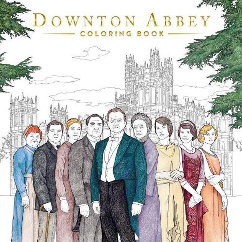 Downton Abbey: Das offizielle Malbuch (Goldfolien-Geschenkausgabe) von Gwen Burns - Bild 1 von 1