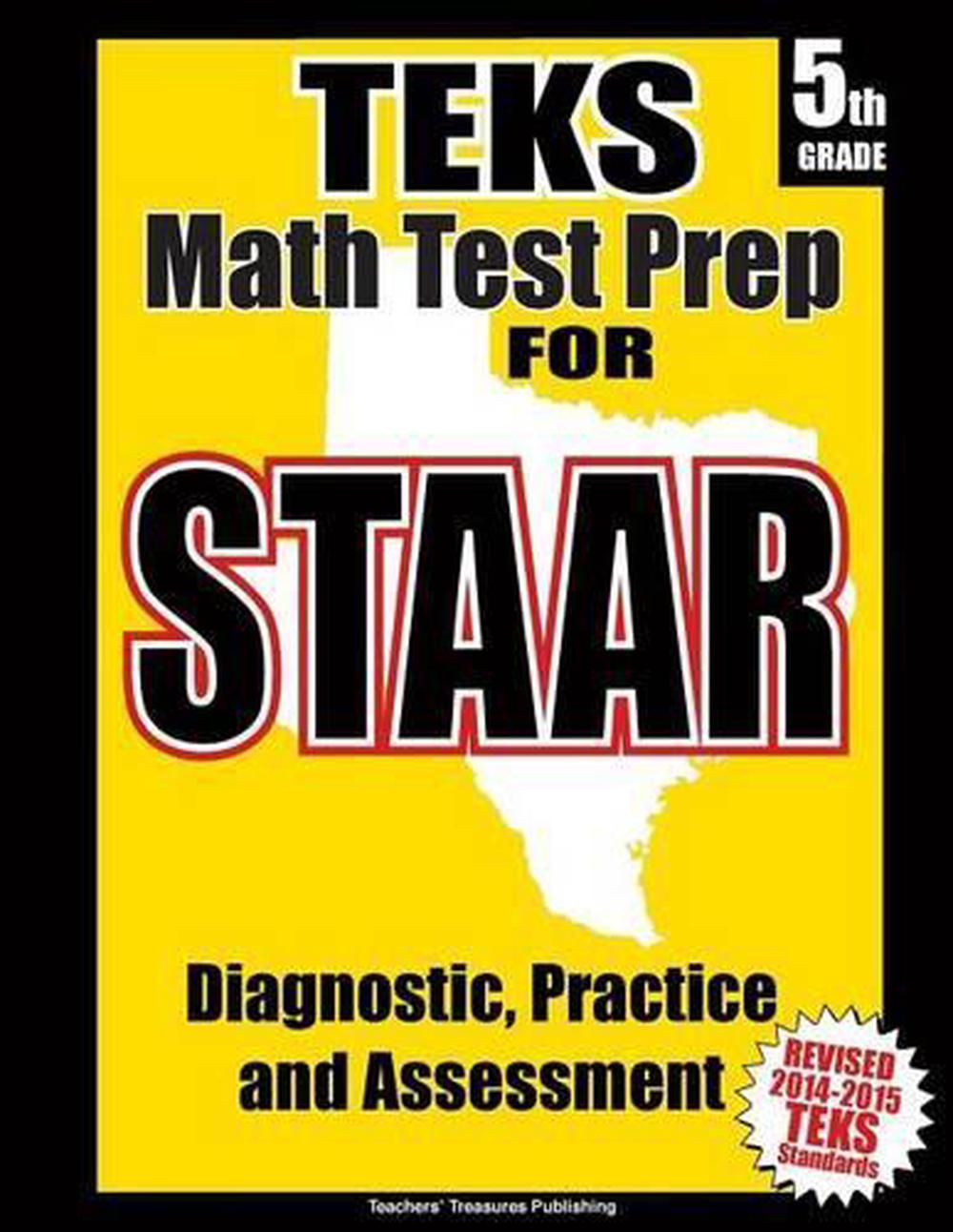 teks-5th-grade-math-test-prep-for-staar-by-teachers-treasures-english-paperba-ebay