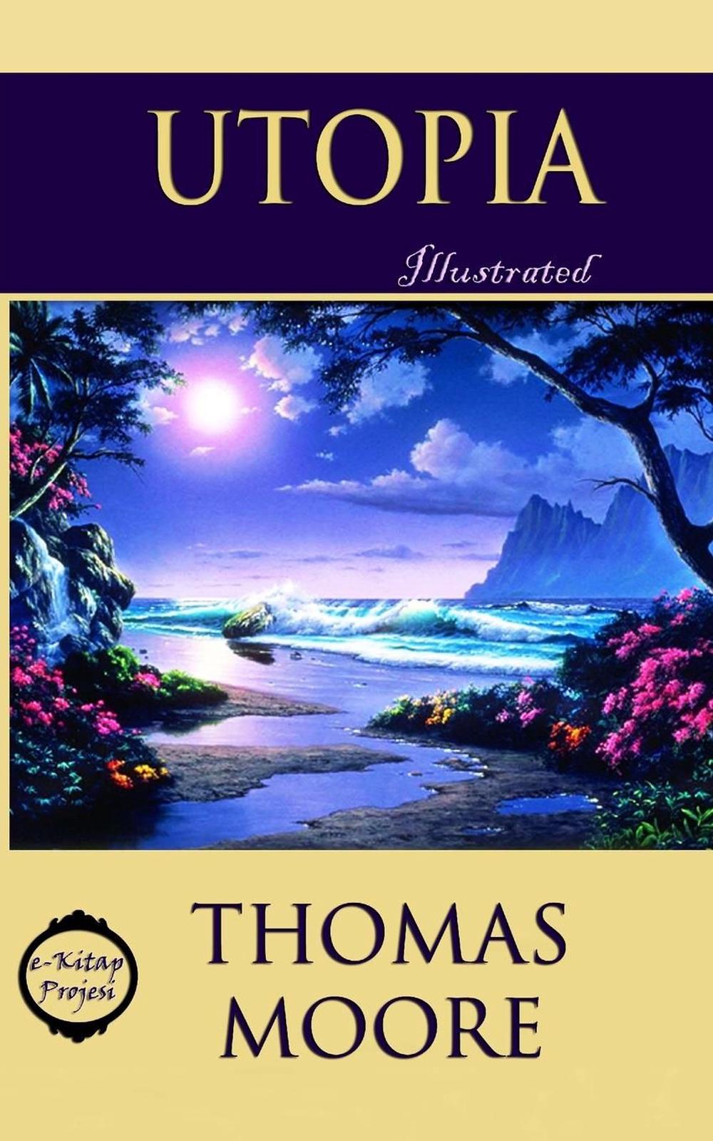 Utopia by Thomas Moore (English) Paperback Book Free Shipping
