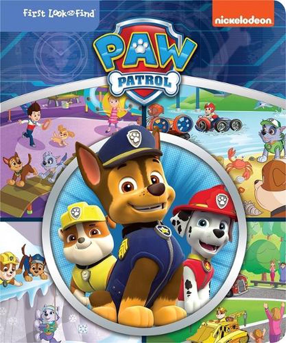 Paw Patrol My First Look And Find by PI Kids (English) Hardcover Book Free Shipp 9781503754676