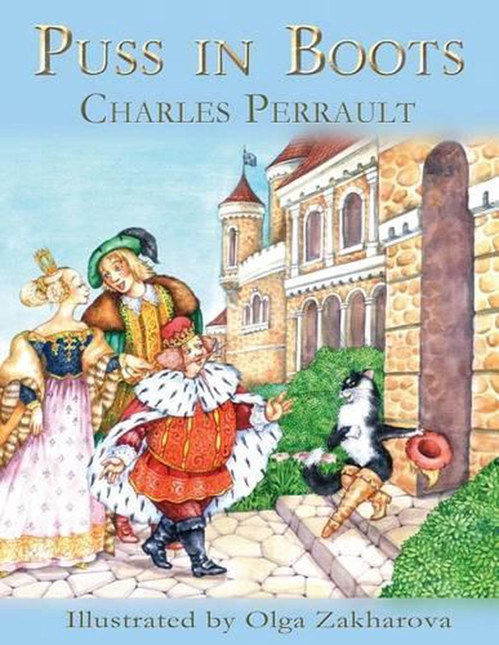 Puss in Boots (Illustrated) by Charles Perrault (English) Paperback Book Free Sh 9781506001272