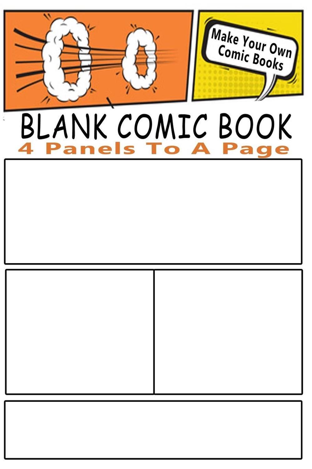 Make Your Own Comic Book Printable 0762