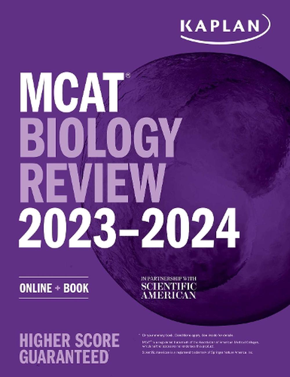 MCAT BIOLOGY REVIEW 20232024 Online + Book by Kaplan Test Prep