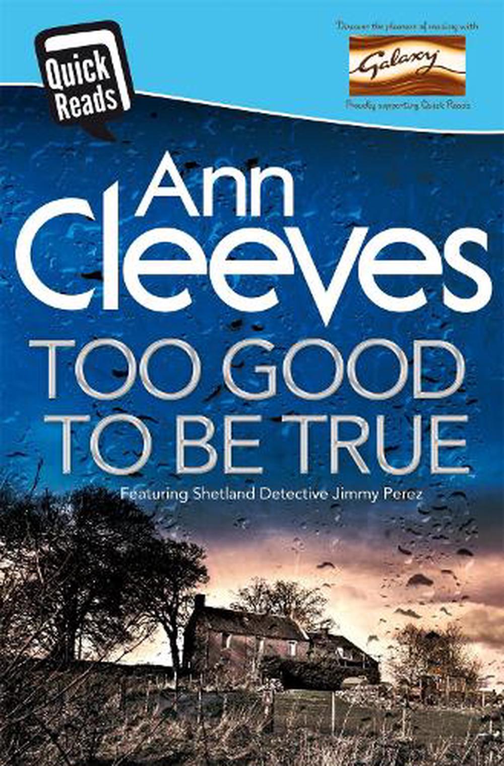 too-good-to-be-true-by-ann-cleeves-paperback-book-free-shipping