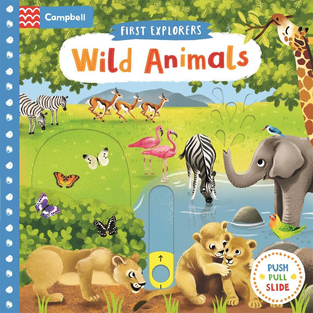 Wild Animals by Jenny Wren (English) Board Book Book