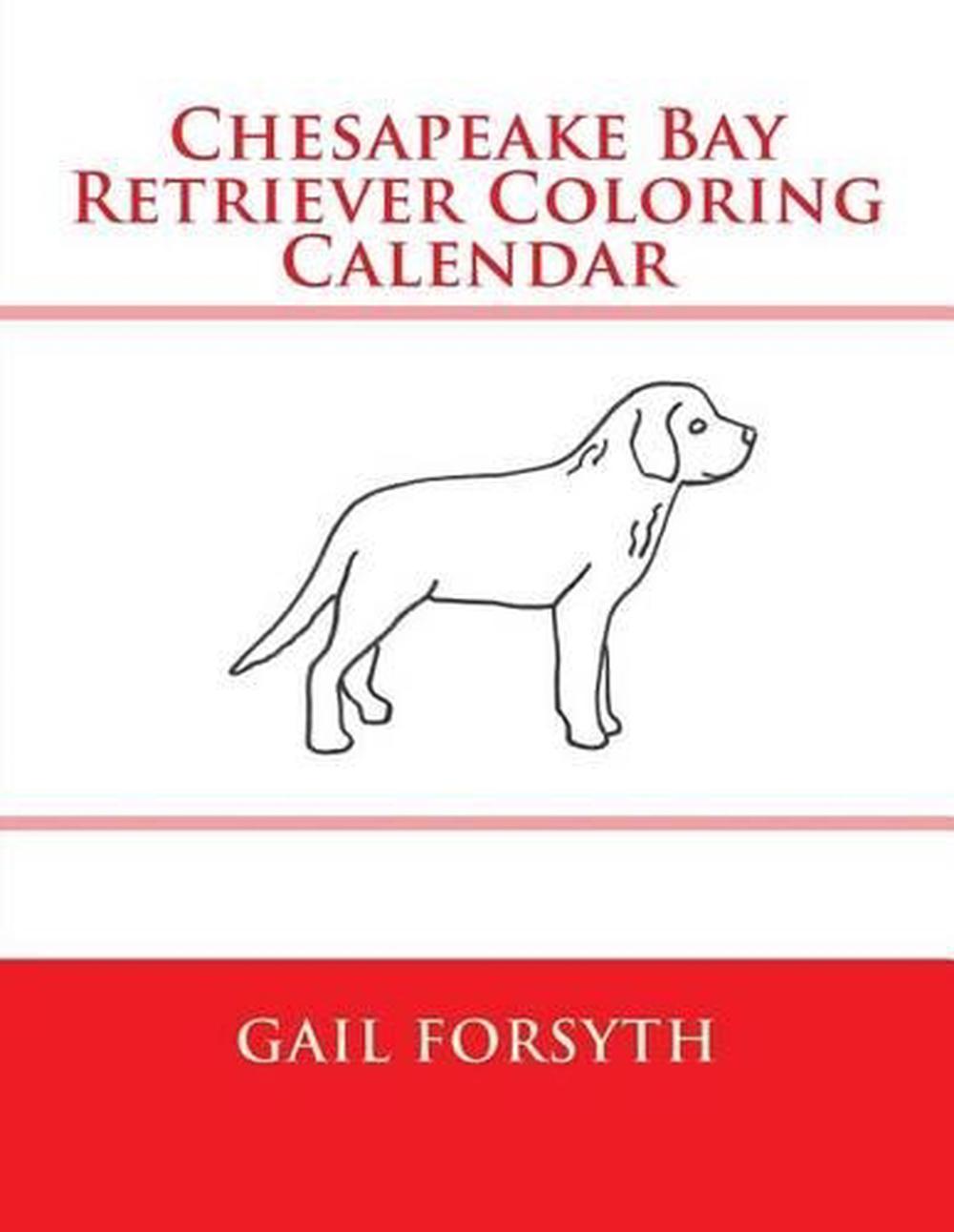 Download Chesapeake Bay Retriever Coloring Calendar by Gail Forsyth (English) Paperback B 9781511545150 ...