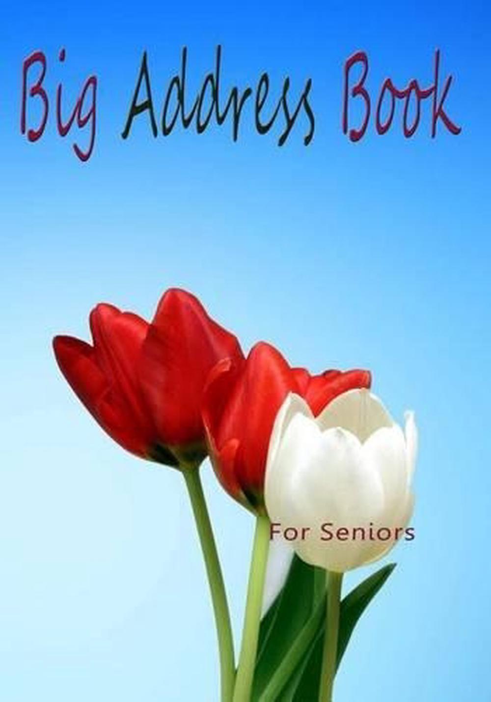 Big Address Book for Seniors Large Print Address Book with AZ Tabs