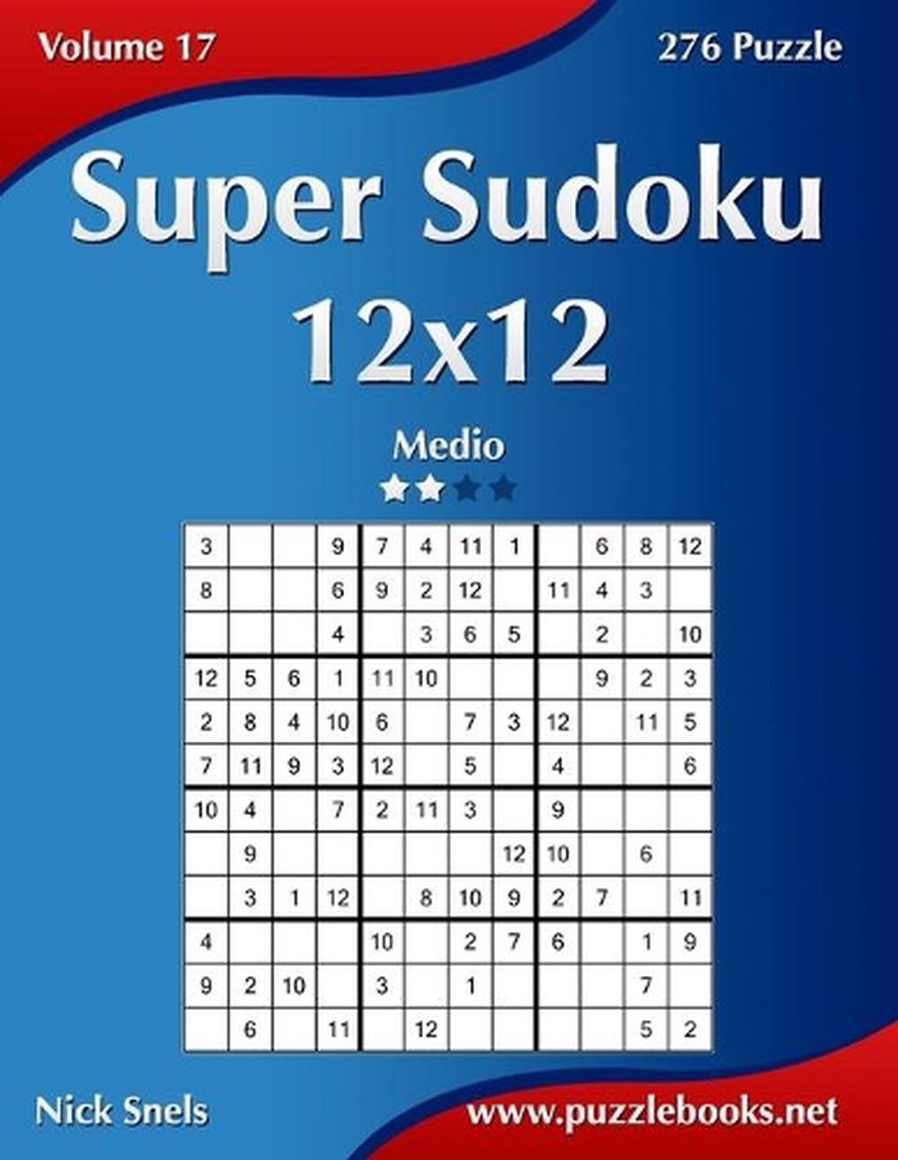 Super sudoku 12x12 medio volume 17 276 puzzle by nick snels