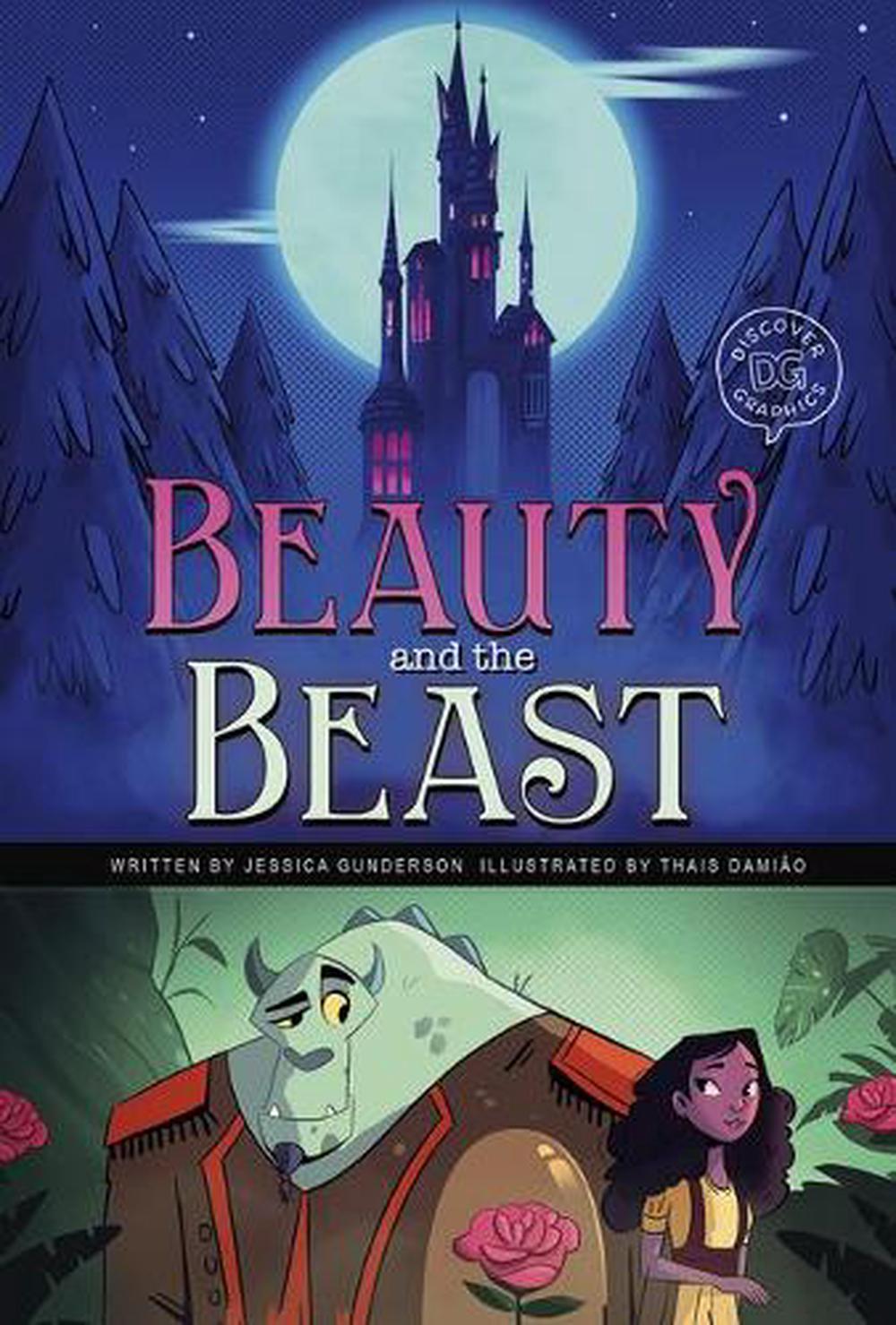beauty and the beast book with figures