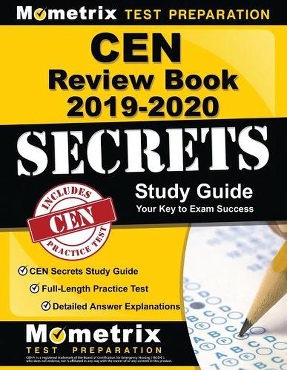 Cen Review Book 20192020 Cen Secrets Study Guide, FullLength