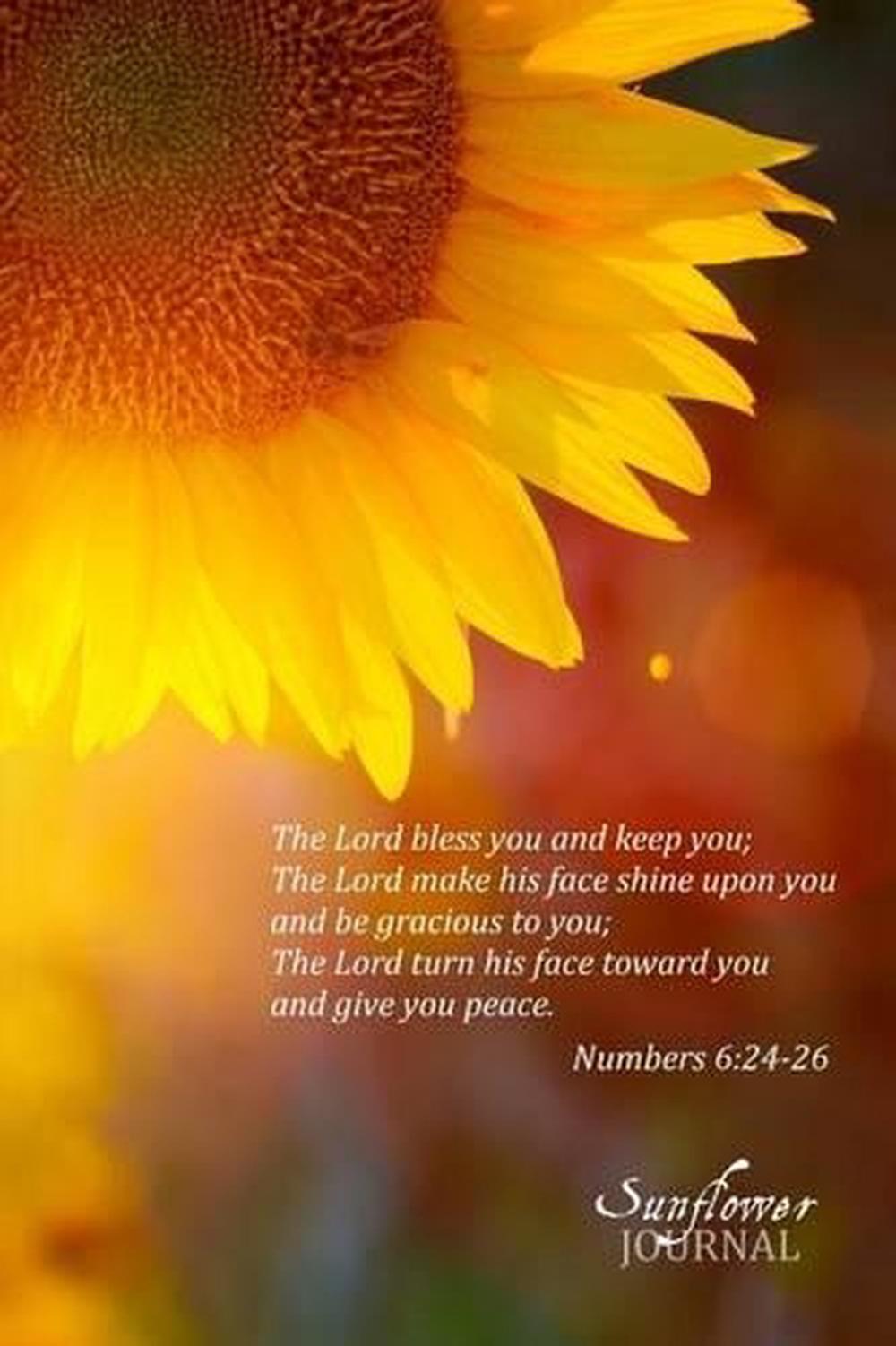 Numbers 6: 26 Sunflower Journal: (diary, Blank Book, Notebook) 6x9 By 