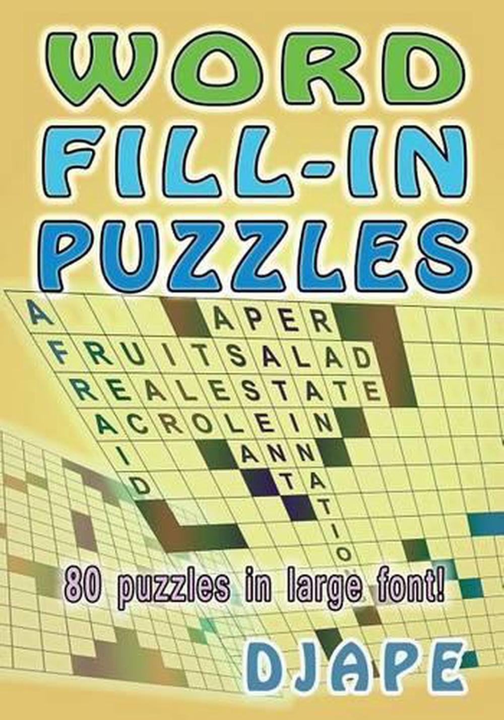 who publishes all number fill in puzzles