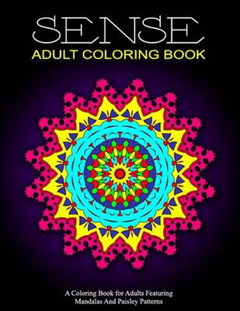 Sense Adult Coloring Book, Volume 4 Relaxation Coloring -8781