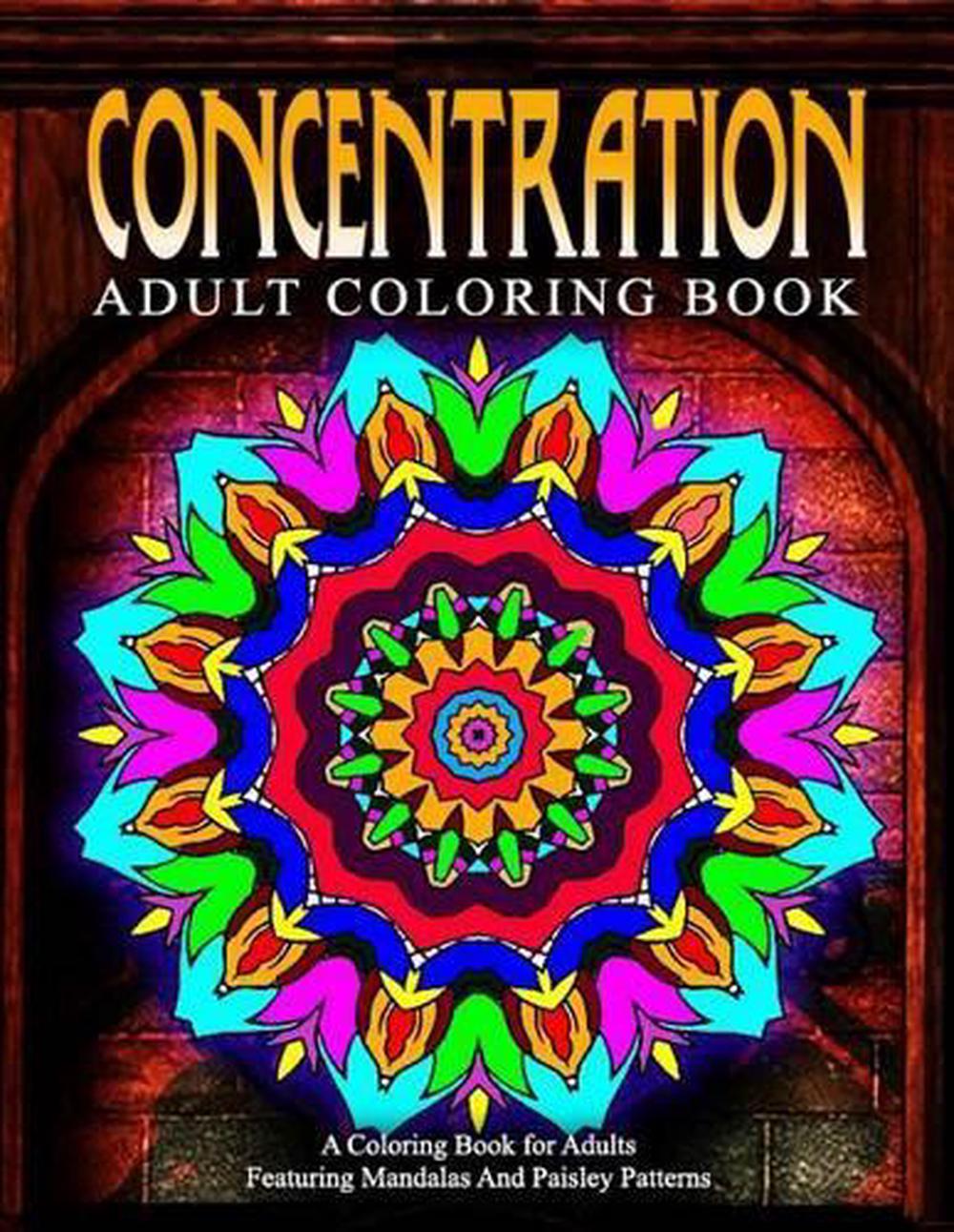 Download Concentration Adult Coloring Books, Volume 18: Relaxation ...