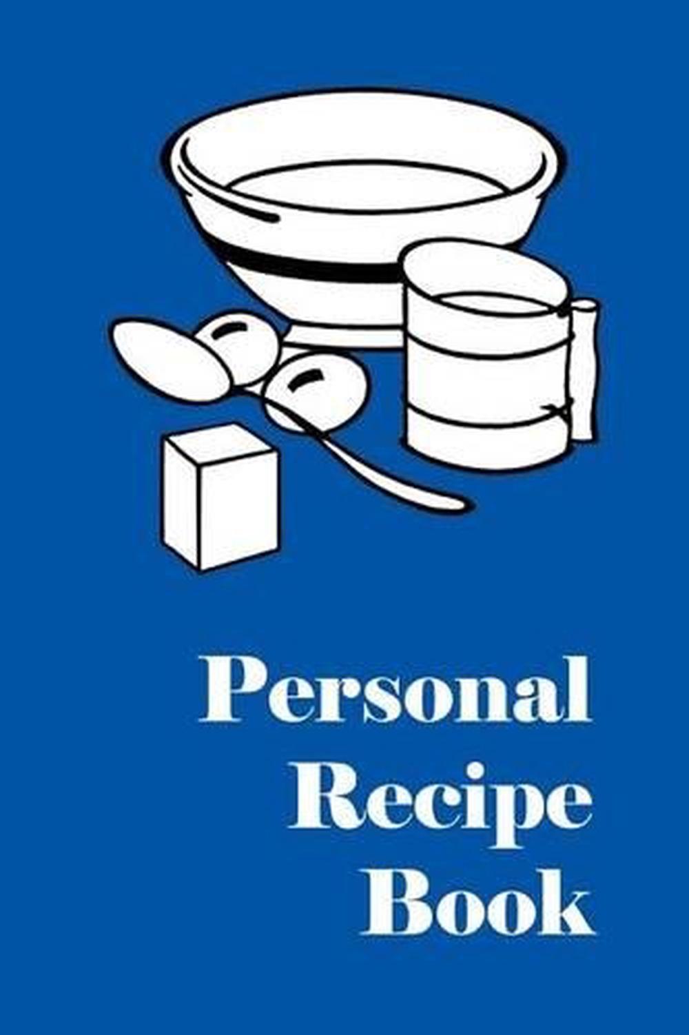 personal recipe book by m amp m publications english personal receipt book
