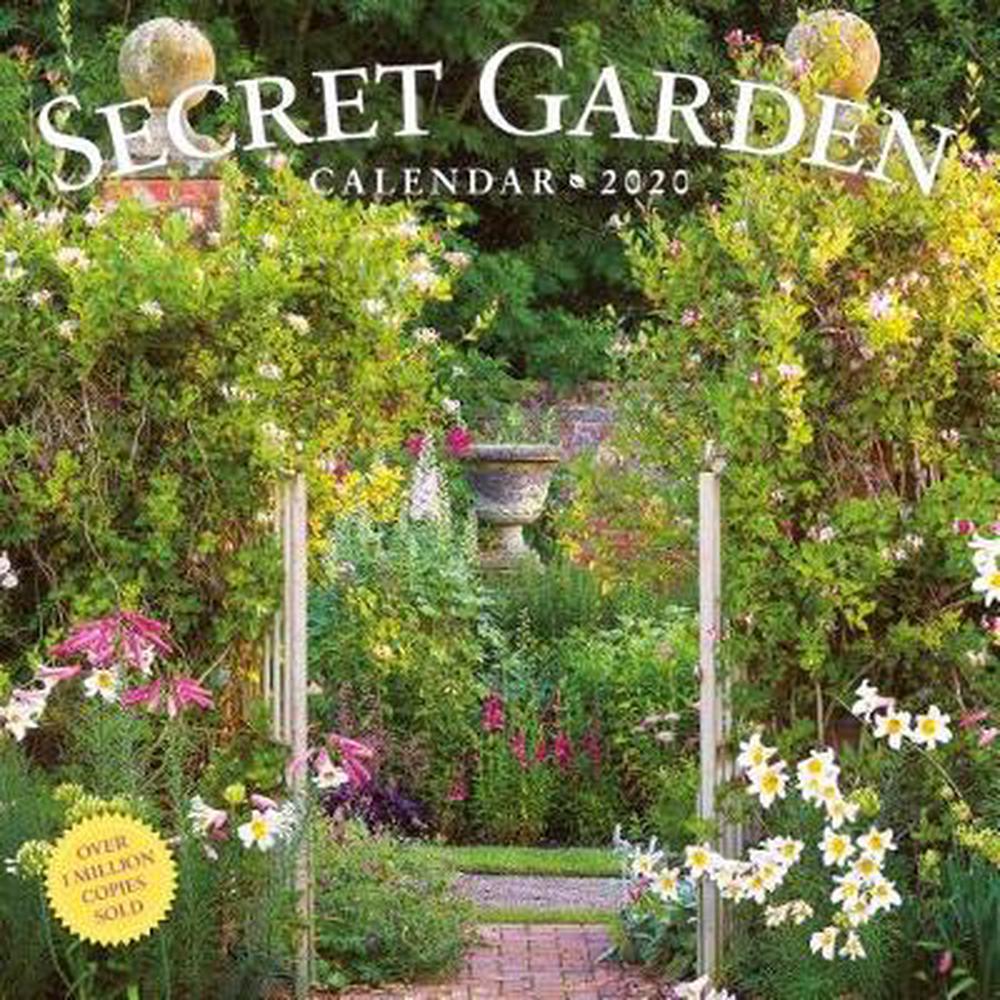 2020 the Secret Garden Wall Calendar by Workman Calendars Free Shipping