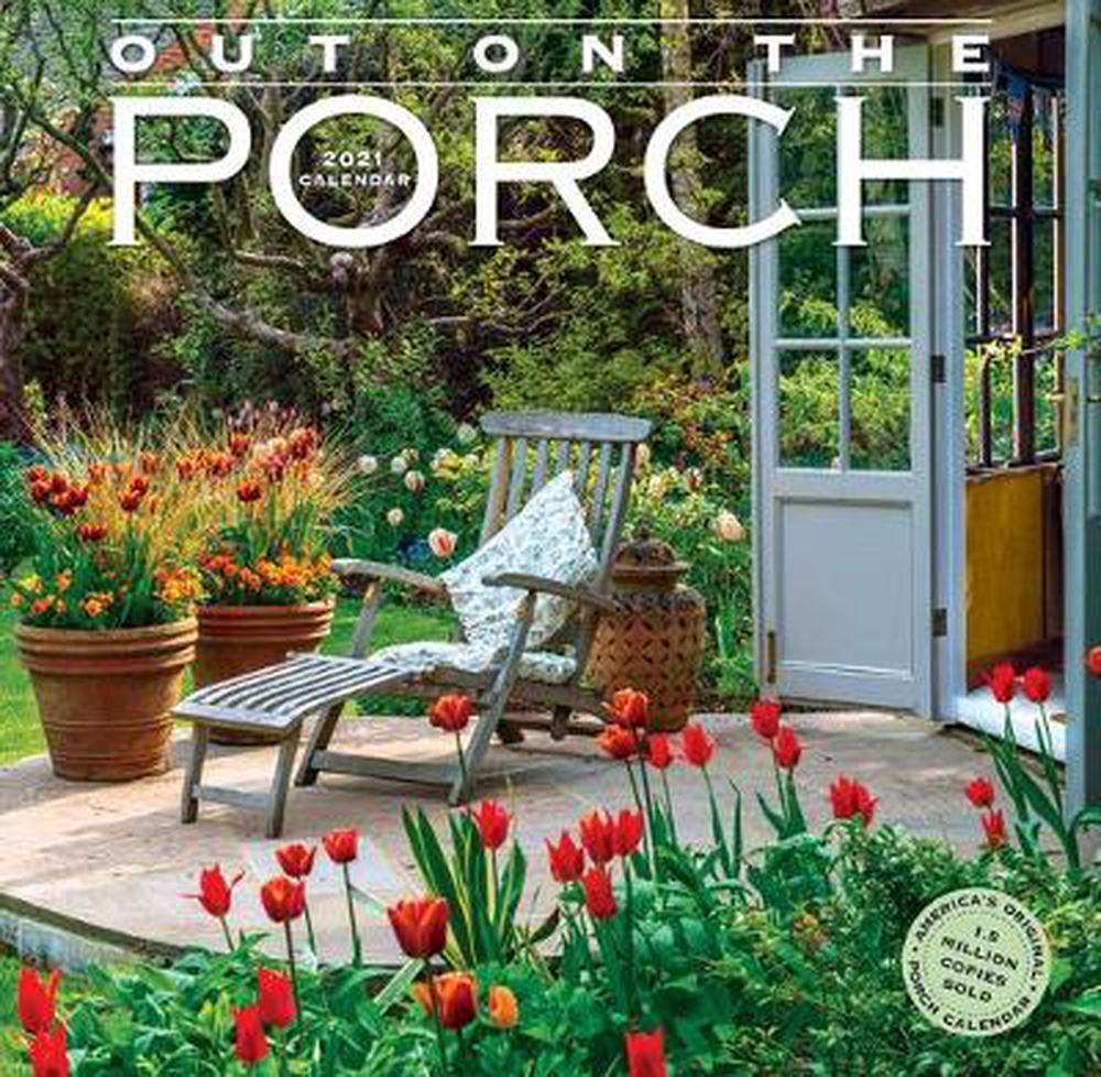 2021 Out on the Porch Wall Calendar by Workman Calendars Free Shipping