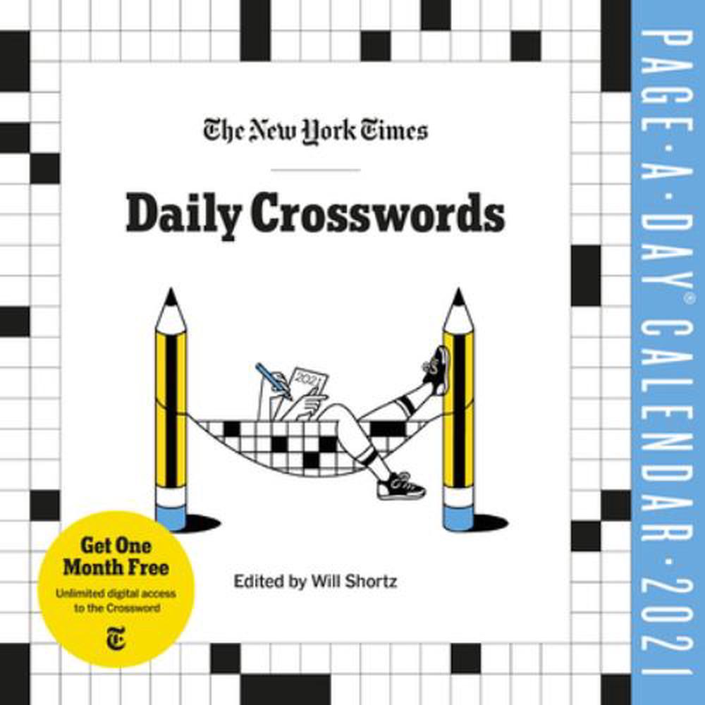 2021 New York Times Daily Crosswords Page-a-day Calendar by Will Shortz Free Shi 9781523511303