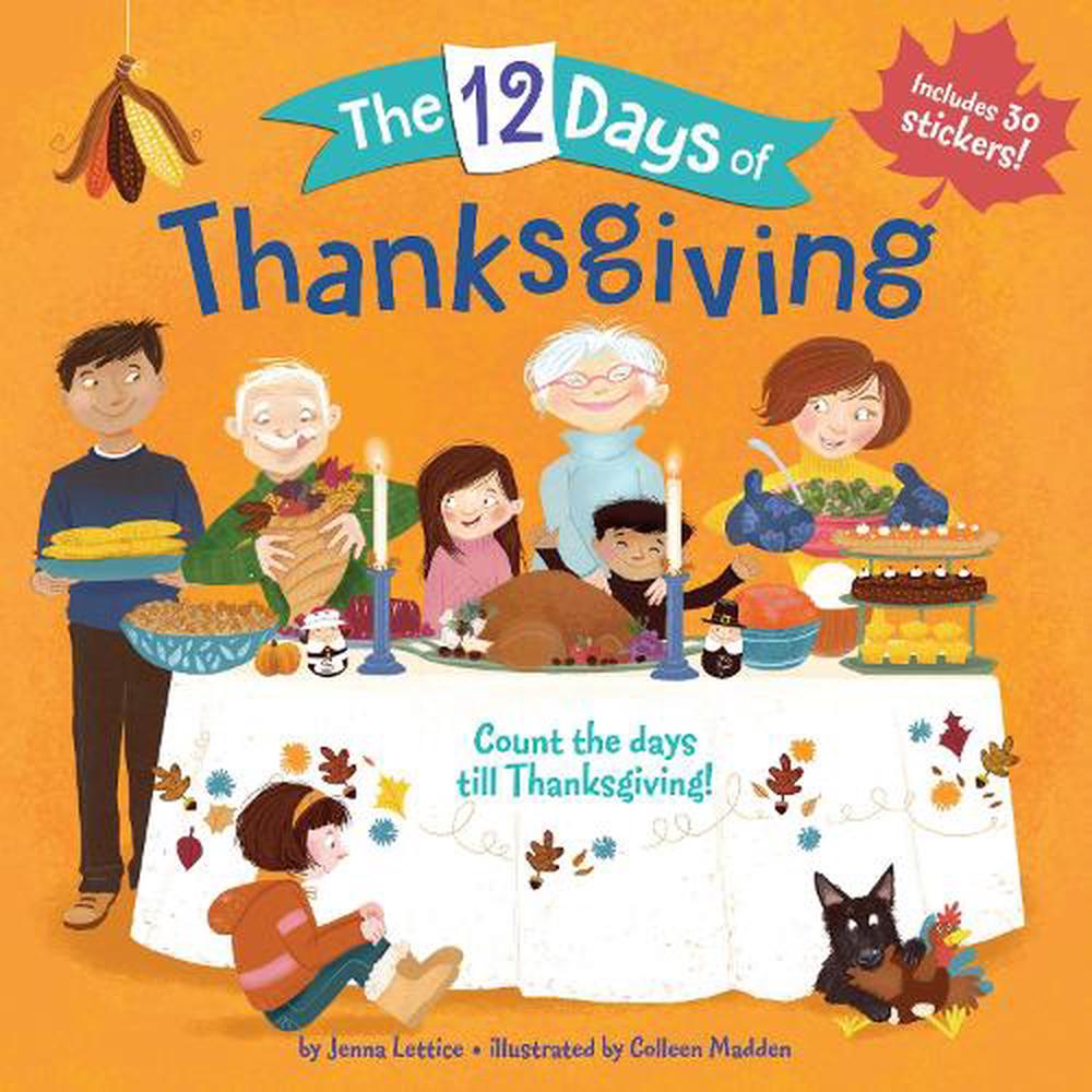 The 12 Days of Thanksgiving by Jenna Lettice (English) Paperback Book ...