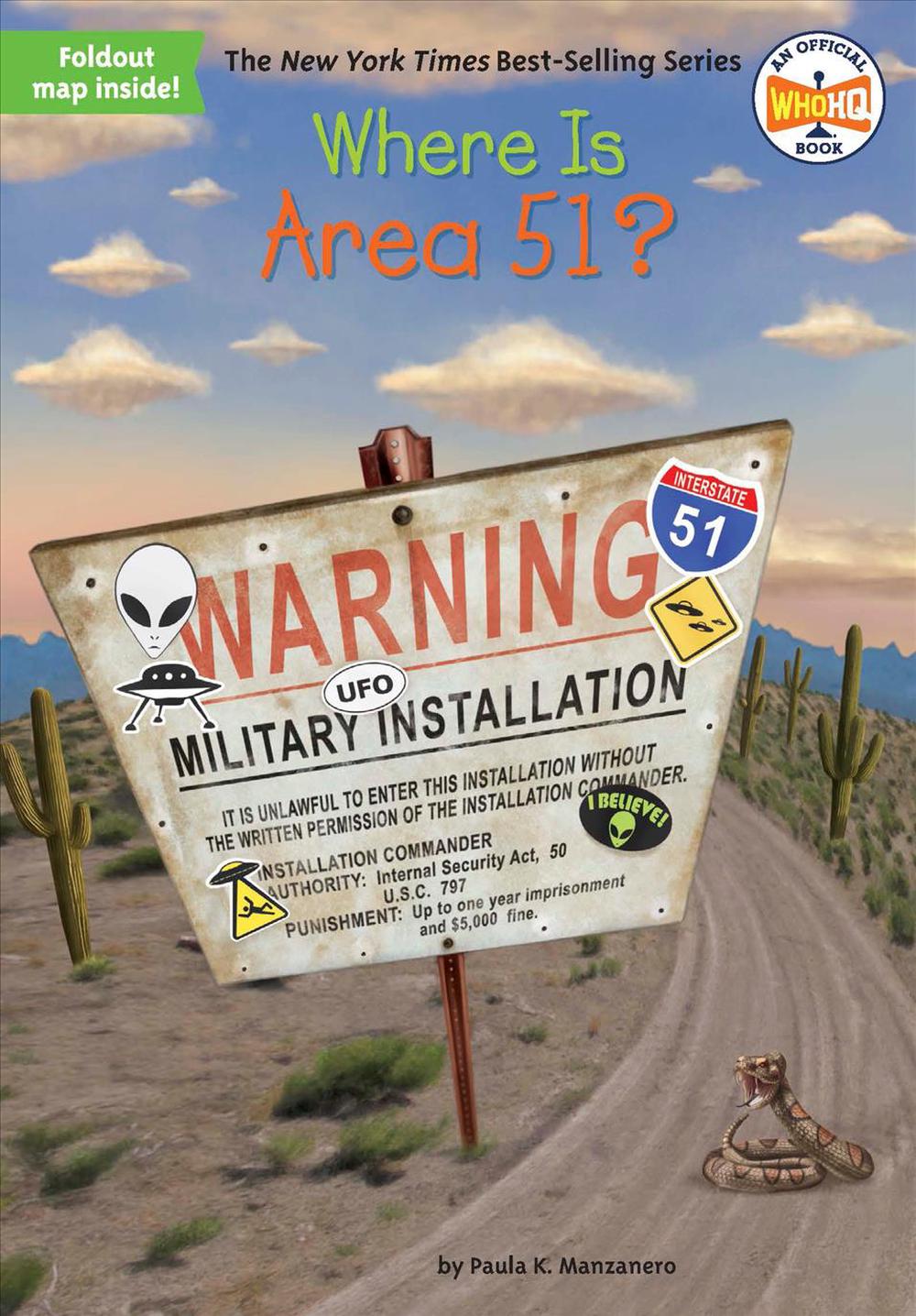 Where Is Area 51? by Paula K. Manzanero (English) Paperback Book