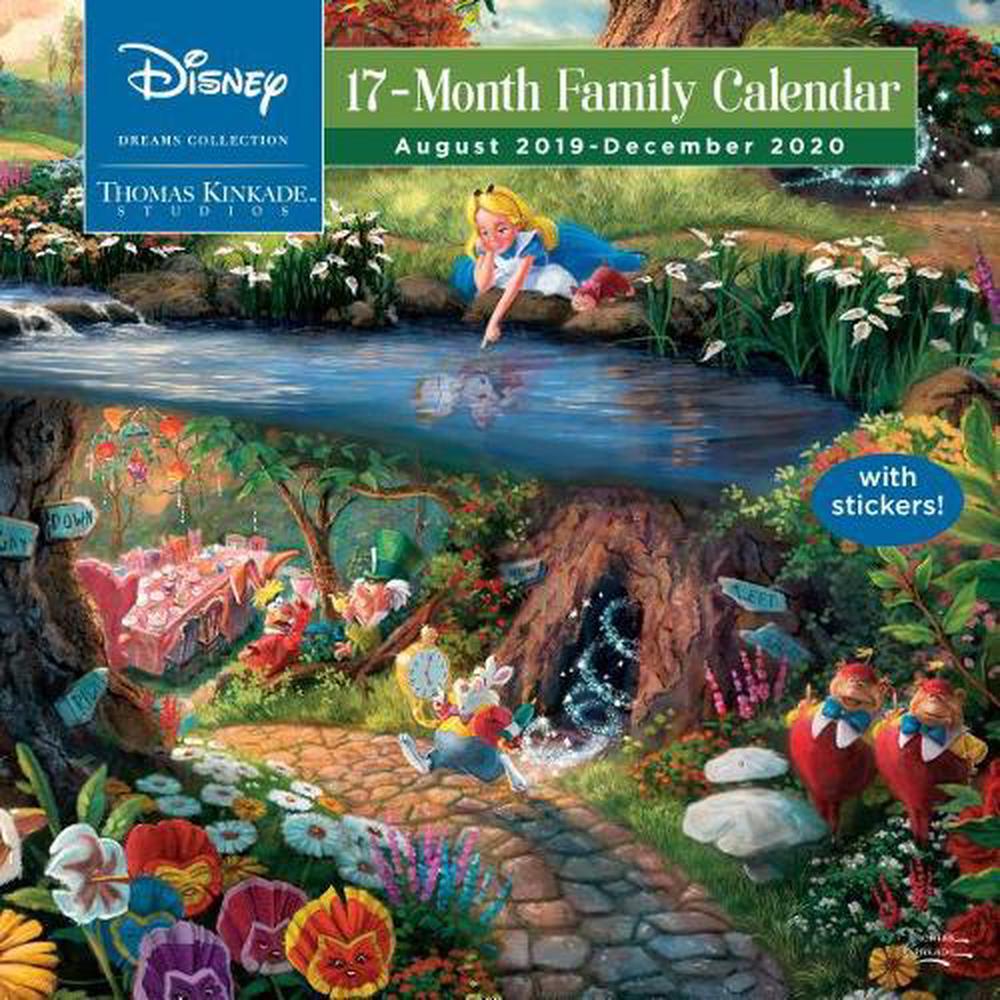 Thomas Kinkade Studios Disney Dreams Collection 2019 2020 Square   9781524850821 