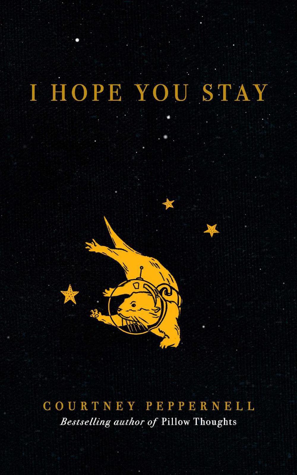 I Hope You Stay by Courtney Peppernell (English) Paperback Book Free