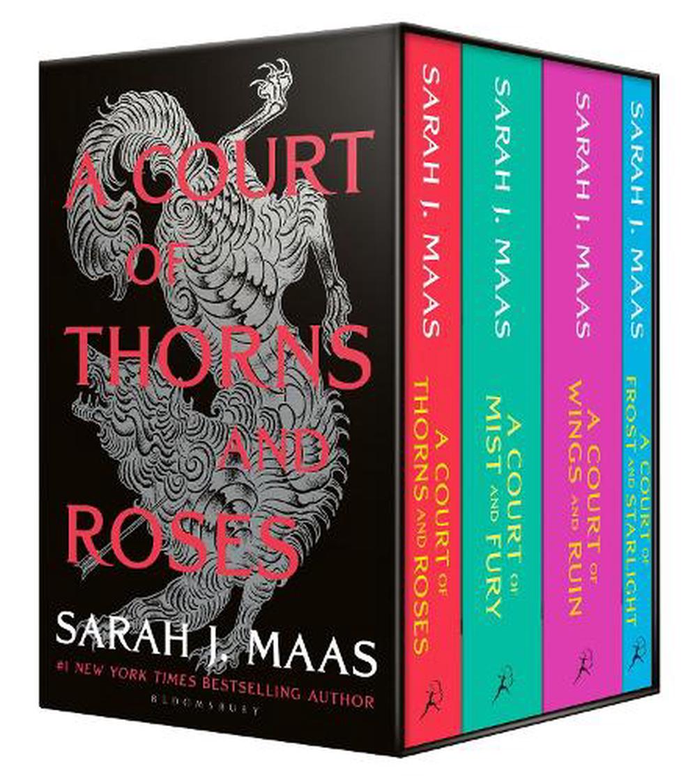 A Court of Thorns and Roses Box Set by Sarah J Maas (English