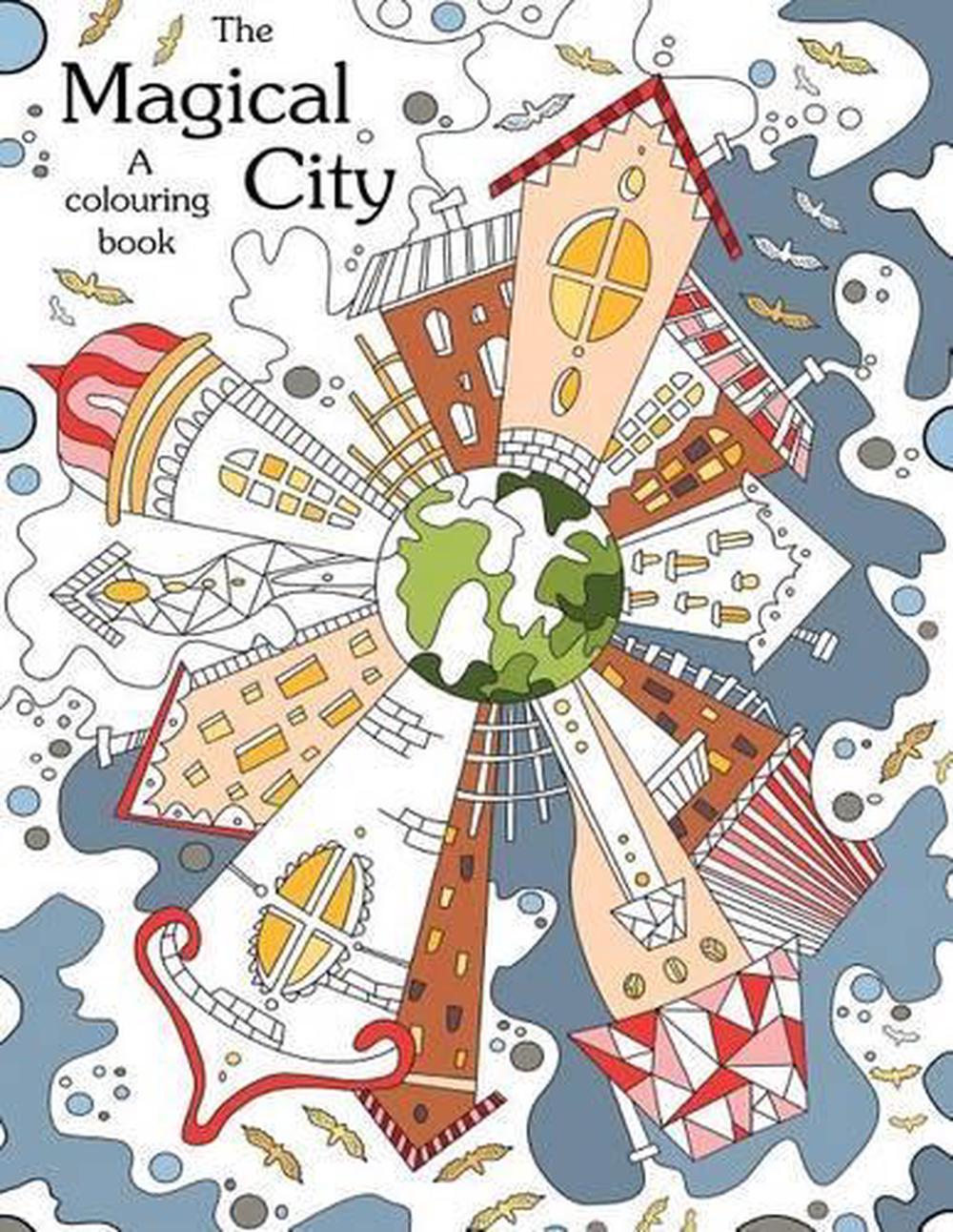 Colouring Book The Magical City A Coloring Books For -8184