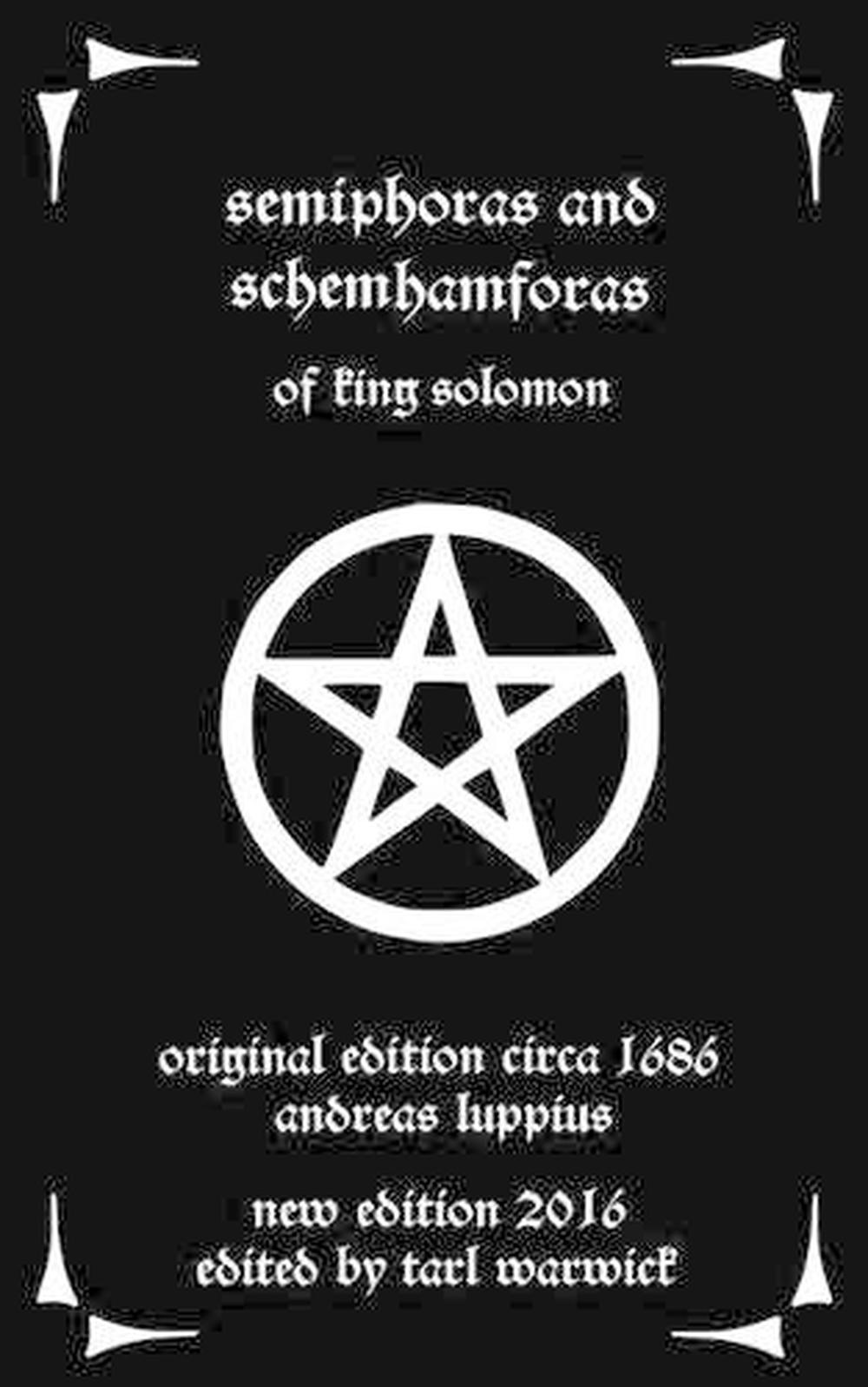 Semiphoras and Schemhamforas: Of King Solomon by Andreas Luppius (English) Paper