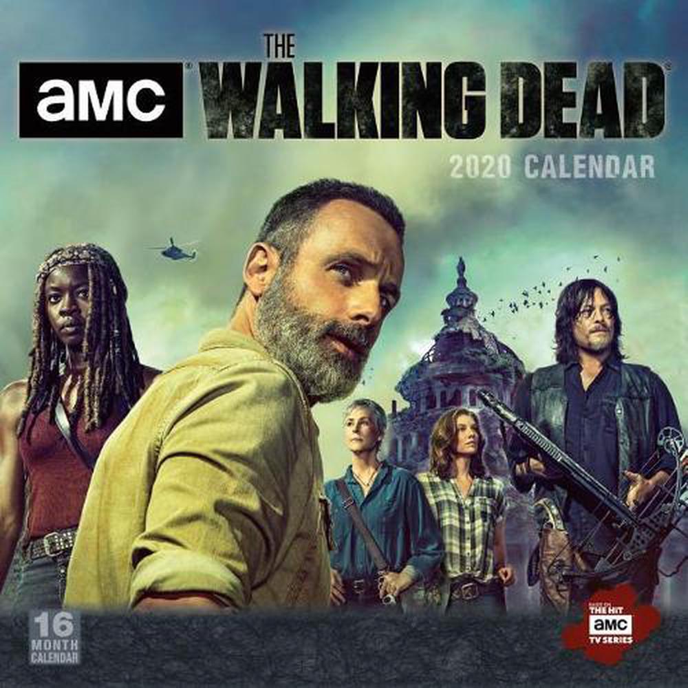 Walking Dead , the 2020 Square Wall Calendar by Amc Free Shipping