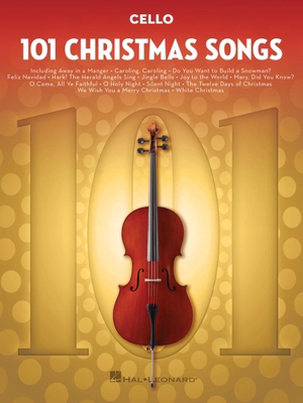 101 Christmas Songs: For Cello (English) Paperback Book Free Shipping! 9781540030290  eBay