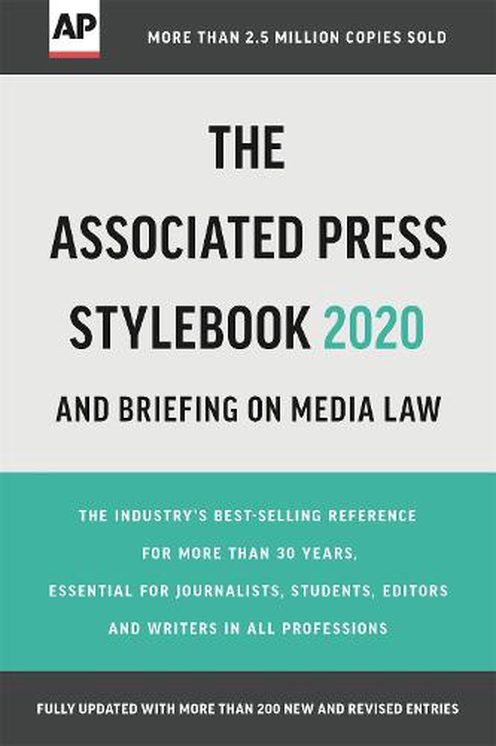 The Associated Press Stylebook: 2020-2022 (55th edition) by Associated ...