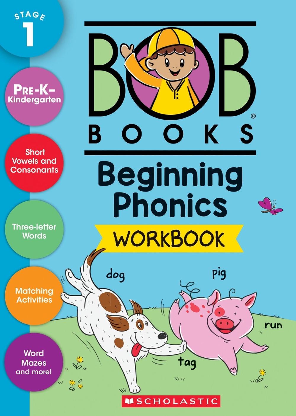 Beginning Phonics Workbook (Stage 1: Starting to Read) by Scholastic Inc. Paperb