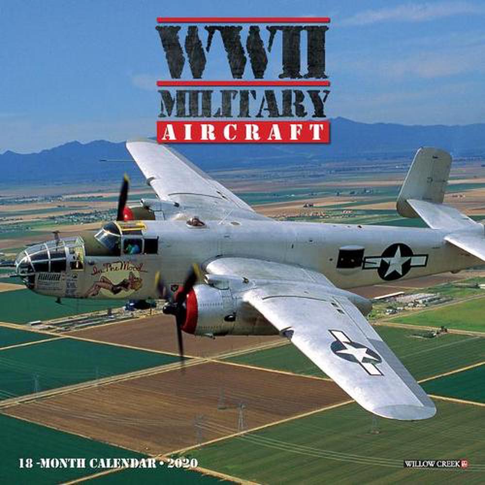 WWII Military Aircraft 2020 Mini Wall Calendar by Willow Creek Press