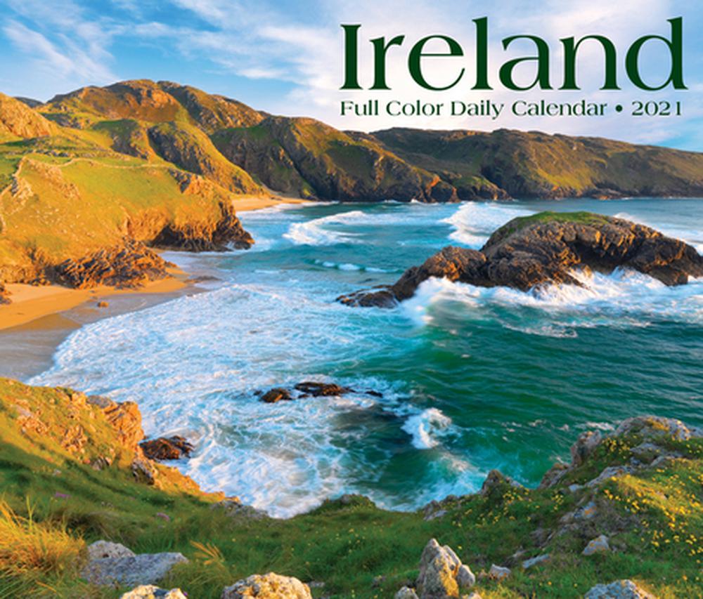 Ireland 2021 Box Calendar by Willow Creek Press Free Shipping