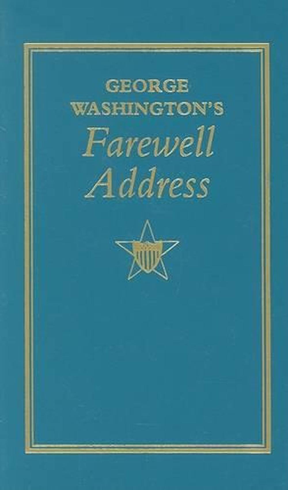 when was washingtons farewell address written