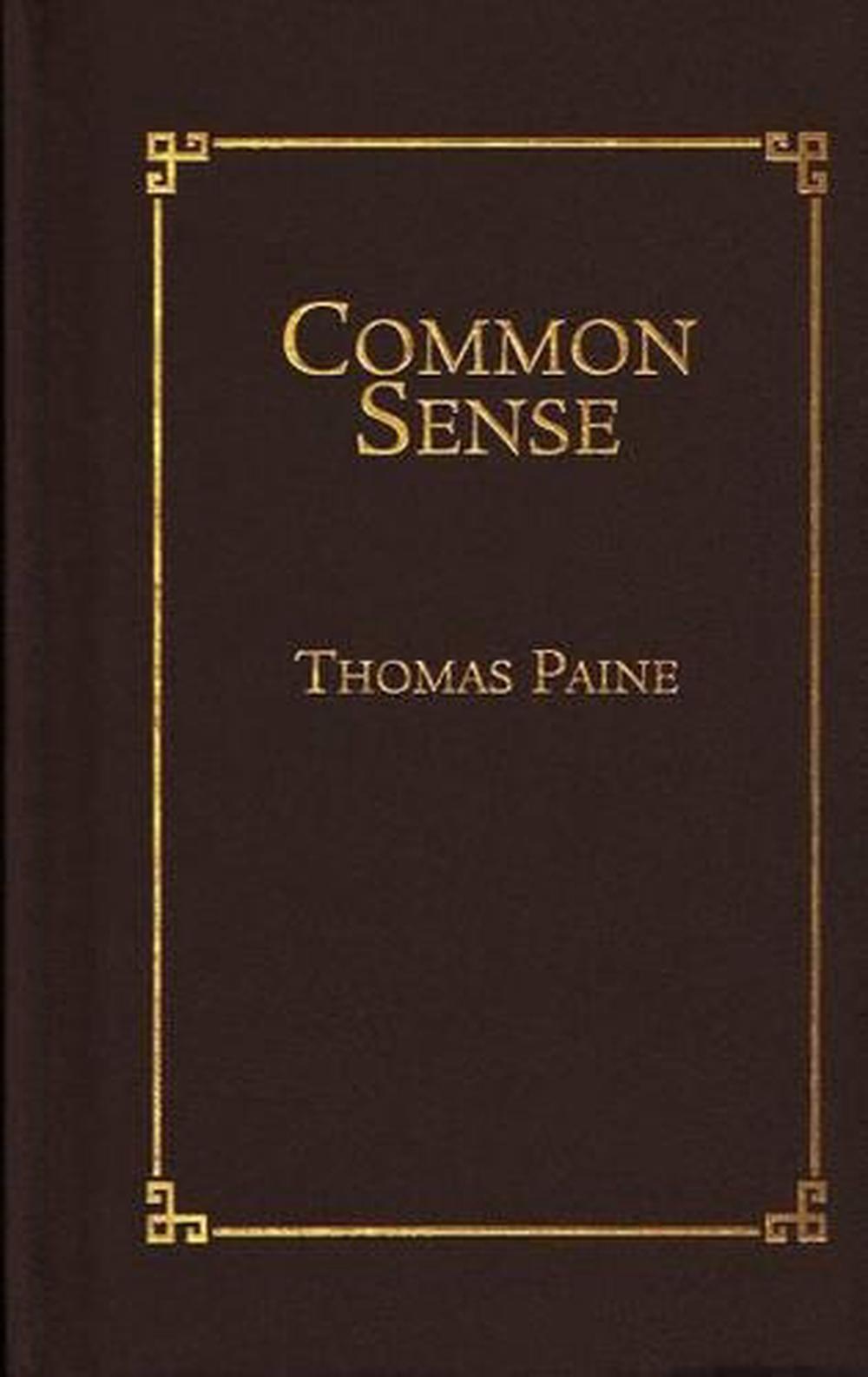 Common Sense Alteration Chapter 1 Common Sense by Thomas Paine (English) Hardcover Book Free Shipping